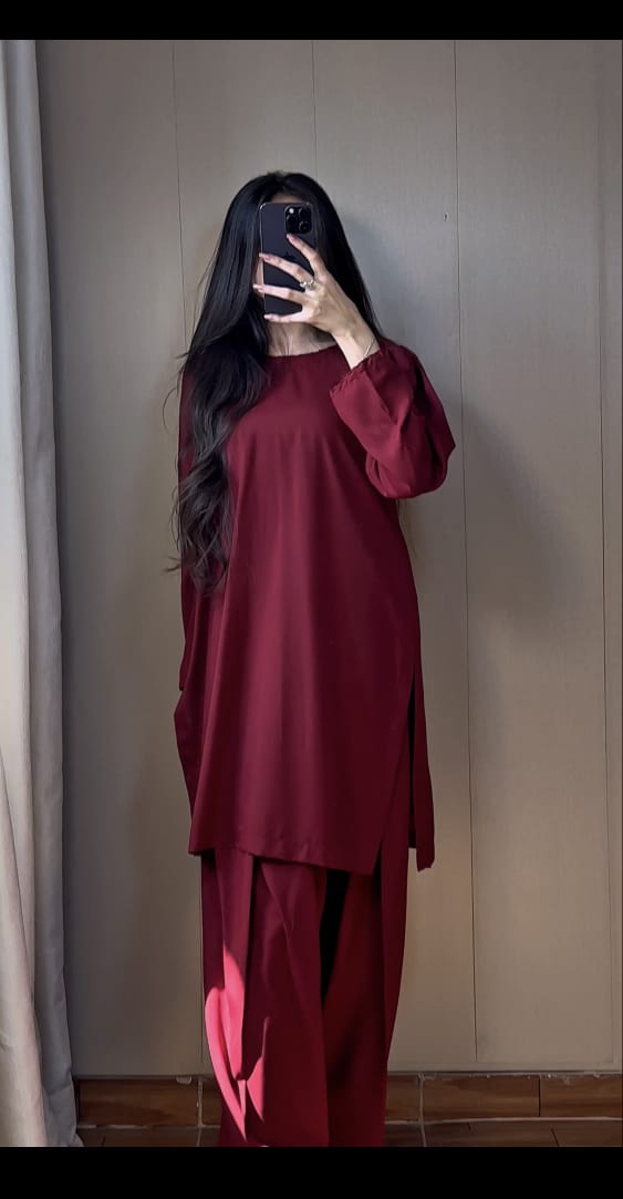 2 Piece Lawn Suit-Dyed (Pret)