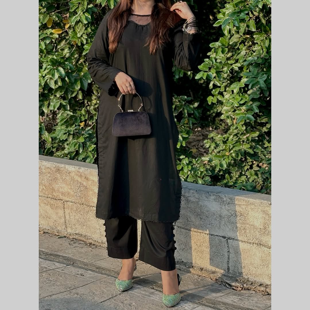 2 Piece Lawn Suit-Dyed (Pret)