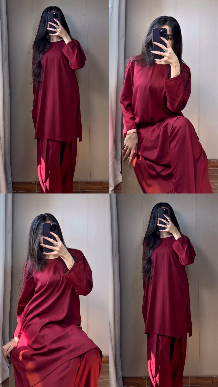 2 Piece Lawn Suit-Dyed (Pret)
