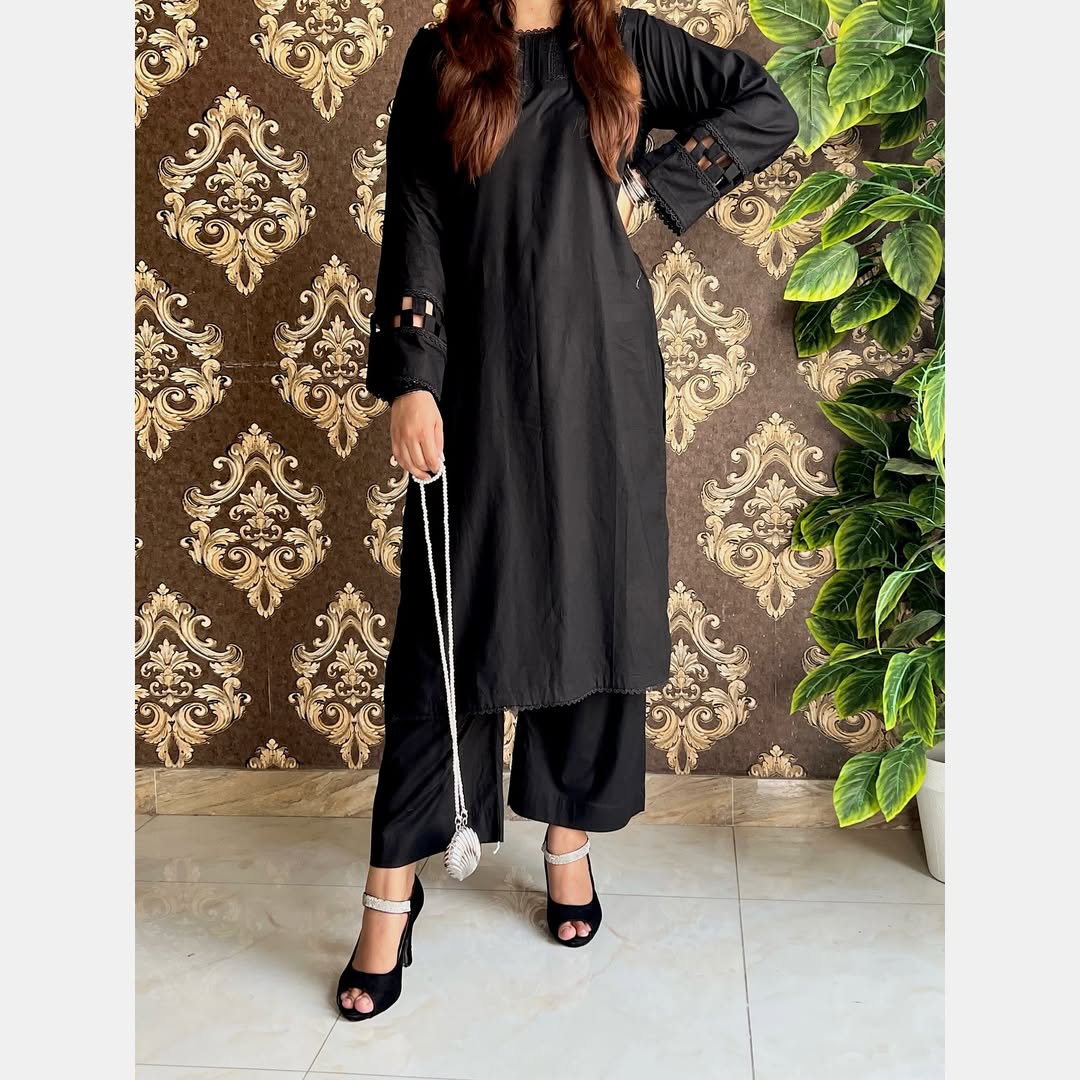 2 Piece Lawn Suit-Dyed (Pret)