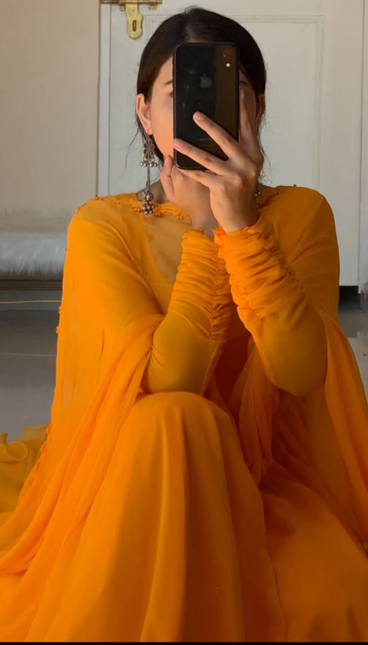Zarposh Anarkali Set